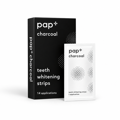 PAP Charcoal Whitening Strips - Activated Charcoal